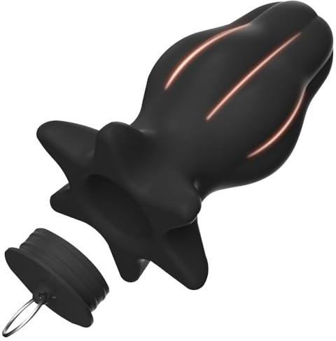 BDSMLOVE Neuer Anal Tunnel Plug für Frauen,Analplug Buttplug Analspielzeuge Anal Expander Spekulum erotisches Plugs Sexspielzeug für die Frau extrem Sex Toyset Damen (L)