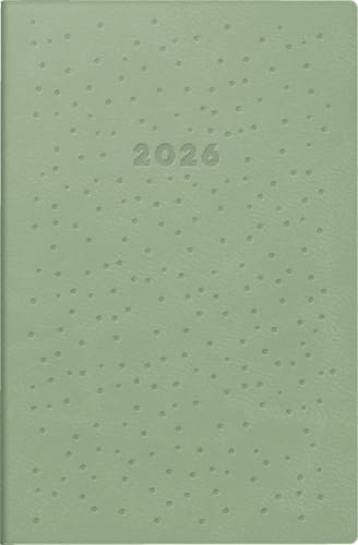 rido/idé Taschenkalender Mod. partner/Industrie I 2026 „Dots“ | A7, Kunstleder