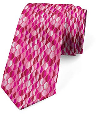 BHHJKK Corbata moderna multicolor para hombre, fucsia y rosa intenso, Talla única