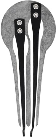 Stainless Steel Jaw Harp, Double Tone Ethnic Mouth Harp Russian Musical Instrument for Beginners and Music Education, Portable Metal Jew's Harp with Unique Buzzing Sound