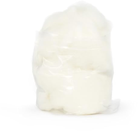 The Felt Store 450g weiße Füllwatte, waschbar, Premium Füllmaterial für Kissen Watte Stofftiere waschbare Bastelwatte