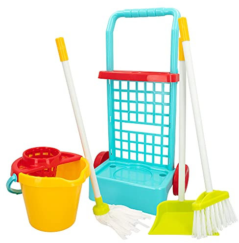 ColorBaby - Carrito limpieza, 55 cm My Home Colors (43282)