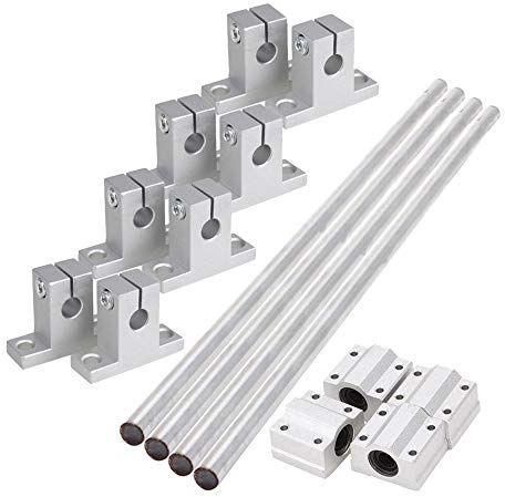 Cnbtr Horizontale Linearführung, Kugellager, Gleitbuchse und Linear-/Wellen-Sehachse mit Führungsschiene, 10er Pack