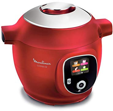 Moulinex Cookeo Intelligenter Multikocher 150 Rezepte rot
