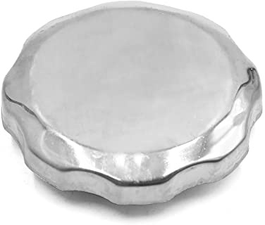 uxcell a16041400ux1524 Universal-Tankdeckel für Motorrad, Roller, Metall, silberfarben