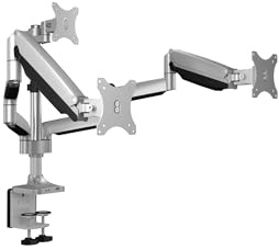 ICY BOX IB-MS505-TI 81,3 cm (32) Abrazadera Negro, Plata - Soporte para televisor (Abrazadera, 21 kg, 81,3 cm (32), 75 x 75 mm, 100 x 100 mm, Negro, Plata)