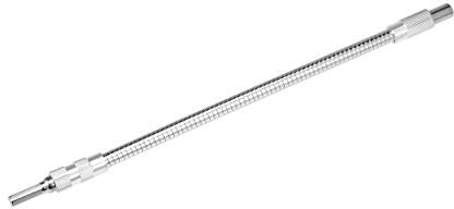 sourcing map Flexible Extension Screwdriver Bit Holder, Magnetic Extention Hex Shaft Screw Drill Connection Tip,11.8-inch Flex Shaft,1/4''-Hexagon Drill