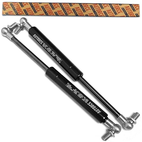 Autorce 700N - Muelles universales para amortiguadores de gas (200-250-300-350-400-450-500-550-600-650-700-750 mm, sistema de soporte de elevación de rótula M8, fuerza 700 (N) (450 mm)