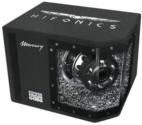 Hifonics Mercury MR8BP - 20cm Gehäuse-Subwoofer