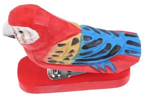DOITOOL Agrafeuse Bois Pour Animaux Agrafeuse Amusante Outil Agrafage De Papier Créative Décoration
