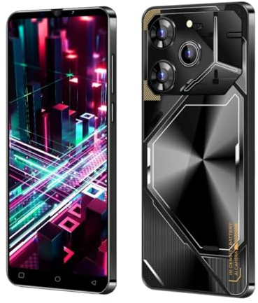 McMgc Téléphone Portable Bon Marché, écran de 5,0 Pouces, Smartphone Android 9.0 de Base, Double caméra Double SIM, Support Bluetooth/WiFi/FM/Débloquer Le Téléphone Portable (Black)