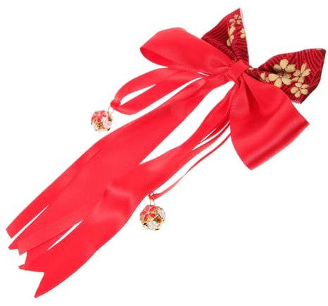 MOLUCKFU Elastisches Haargummi mit Schleife Vintage Bowknot Haarband Weicher Haarschmuck für Damen Geeignet für Dickes und Dünnes Haar Vielseitiges Haar-accessoire für Alltag und Festtage