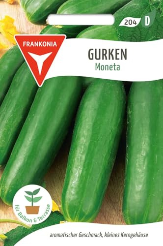 FRANKONIA® Salatgurke, Moneta - Gemüse-Samen Gurken-Samen Saatgut Samen (Cucumis sativus)