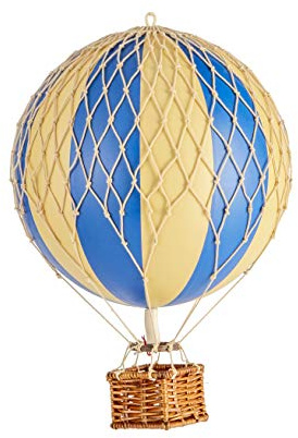 Authentic Models Montgolfière décorative Bleu Ø 18cm
