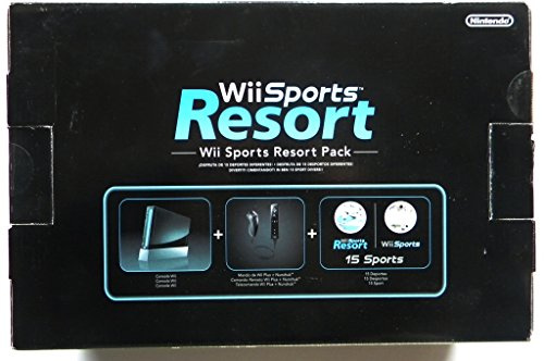 Wii Sports Resort Pack Black - Console + Telec Plus