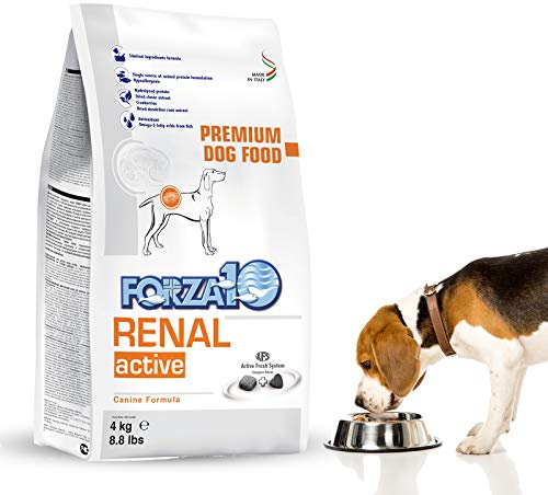 Forza10 Alimento Dietetico Completo per Cani Adulti per il Supporto della Funzione Renale - 4 kg