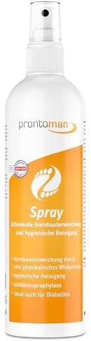 Prontoman Spray 250ml für die professionelle Fußpflege - Hornhauterweichung auf physikalische Weise