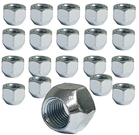 Dadi ruota collare conico 60° M12x1,5 adatti per cerchi in acciaio compatibili con Ford