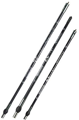 ZSHJG Bogenschießen Carbon Stabilisator System Balance Bar Main Stange Recurve Compoundbogen Kohlenstoff Adapter (Grau, 26 Zoll)