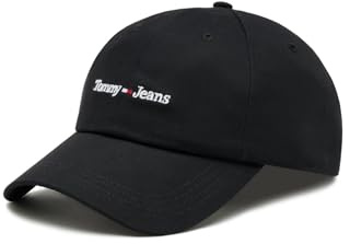 Tommy Jeans Casquette Homme Sport Cap avec Logo, Noir (Black), Taille Unique