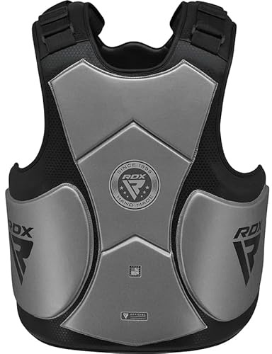 RDX Chest Guard Mark Pro Training Tri Lira 1 Silver