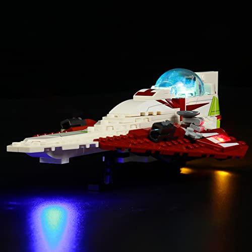 Led Licht Set für Lego 75333 Obi-Wan Kenobi’s Jedi Starfighter (Kein Lego), Dekorationsbeleuchtungsset für LegoObi-Wan Kenobi’s Jedi Starfighter Kreative Spielzeug