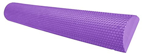 Perfeclan Eva Half Foam Roller Foam Half Roller, Massage Yoga Blocks Half Round Foam Roller, Half Roller Foam for Women Men Gym Relaxing Exercise