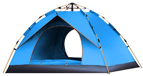 HUIOP Outdoor Pop-up-Zelt Wasserfestes tragbares Instant-Campingzelt für 1-2/3-4 Personen Familienzelt, Instant Pop-up Zelt