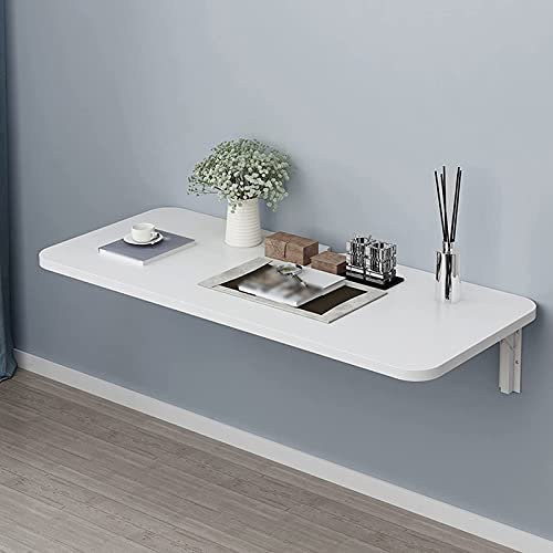 ASerZenith Platzsparende Stehtische zur Wandmontage, moderner und minimalistischer Klapptisch zur Wandmontage, klappbarer Wandtisch, Küchen-Esstisch, Computertisch für Zuhause oder das Büro