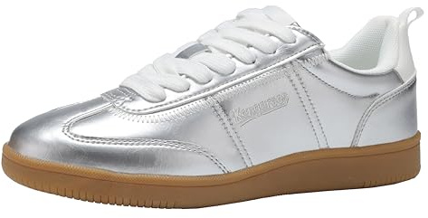 KangaROOS dam K-SN Bug sneakers, silvervit, 42 EU, Silvervit, 42 EU