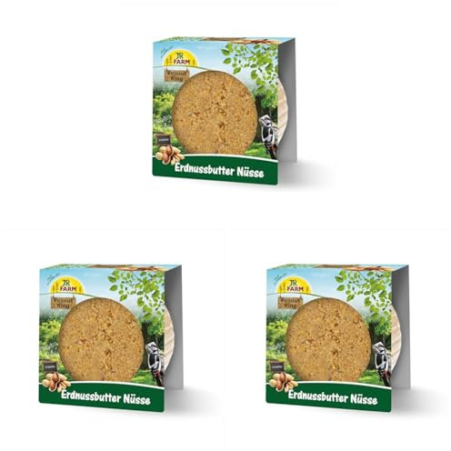 JR FARM Garden PRing Erdnussbutter Nüsse 250g (Packung mit 3)