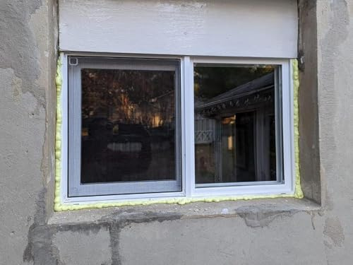 Fenêtre de ventilation coulissante horizontale pour sous-sol, salle de bain, garages et cuisine Blanc 115 x 45 cm