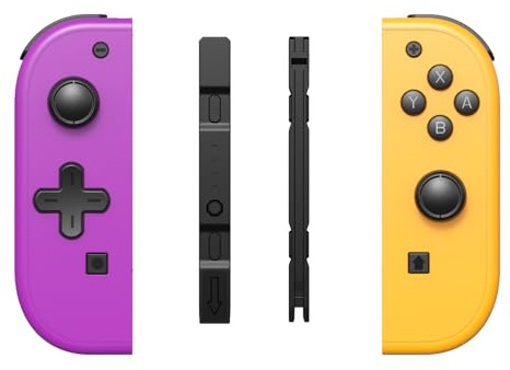 Boconna Wireless Switch Controllers Compatible With Switch 2/OLED/Lite, Support Wake-up and 6-Axis Gyro With Wrist Straps (PO)