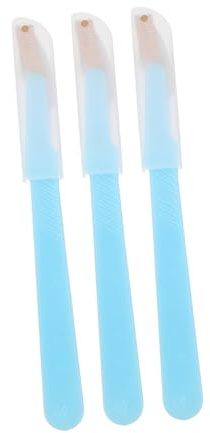 GLEAVI 3 Pezzi Taglierino per Pane Professionale con Scala Utensile per Impasto Design Ergonomico e Facile da Strumento per Decorare Pane e Toast Blu