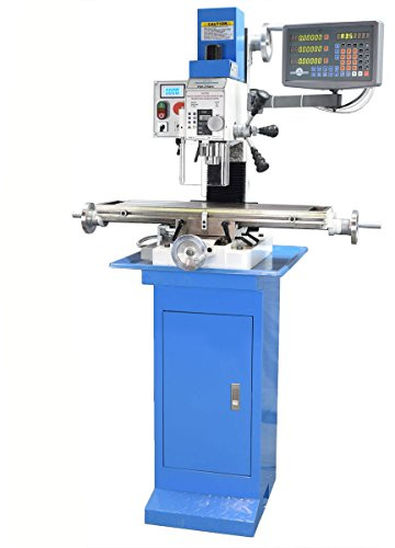 PM-25MV Milling Machine with 3 Axis DRO installed (With Stand)