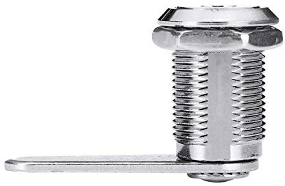 Cerradura tubular de leva +2 llave para Gumball/Candy Bulk Máquina expendedora Cerradura de gabinete (30 mm)