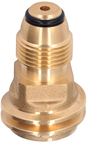 Kadimendium Tubo Adattatore per Bombola di Propano Raccordo a Connessione Rapida Connettore Gonfiabile per Propano Connettore Convertitore per Bombola di Gas per Esterni