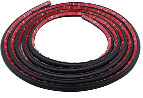 SHLPDFM Türdichtung Dichtungsstreifen 16 x 16 mm，5 Meter lang für VW T5 T5.1 T6 Transporter Windgeräuschreduzierung
