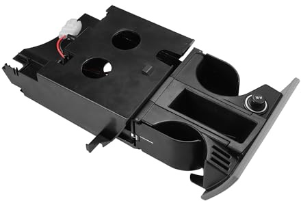 X AUTOHAUX Getränkehalter für VW T5 Transporter 2003-2013 Rechtslenker Vorder-Aschenbecher Becher- & Münzhalter 7H285860130T