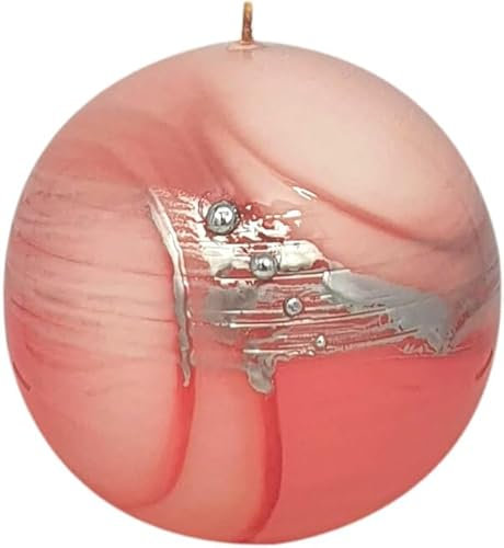 Kopschitz Kerzen Kugelkerze Design Adila rosa/pink Ø 80 mm