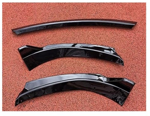 Frontspoiler Lippe Spoilerlippe Frontspoiler Für VW Für Golf 6 MK6 Für TSI Für TDI Standard 2008 2009 2010 2012 Auto Front Stoßstange Splitter Lip Diffusor Körper Kit Spoiler Schutz(Gloss Black)