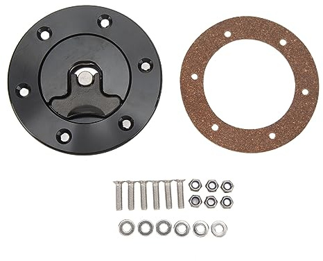 Fuel Cell S Urge Tanklock Aluminium 39mm 6 Bultar Open Type Billet Fuel Cell Flush Tanklock Bränslecellslock Flush Mount för Bil