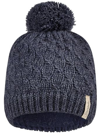 Sterntaler Mädchen Beanie-Mütze Bommelmütze Meliert