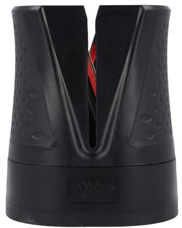DMT SimpleSharp DMT-20003 Aiguiseur de couteaux diamant noir pour lames tranchantes avec angle de meulage optimal, aiguise des deux côtés avec des pierres de meulage diamant