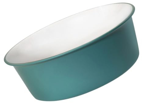 Housoutil Bassine à Laver Robuste et Décorative Vert Grosse Capacité en Plastique Ronde Lavabo Ménager pour Salle de Bain ou Usage Quotidien