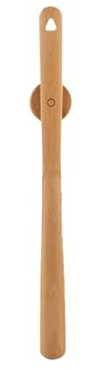 DKJAHSEK Skohorn bokträ utökat handtag magnetiskt skohorn skolyft massivt trä skoutdrag, 50 cm- Träfärg, En storlek