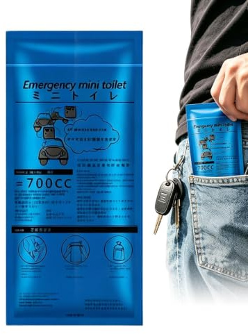 Urinpåse 10-Pack 700 ml Läckagesäker Portabel Urin- Och Kräkpåse