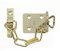 YALE Ws6 Security Door Chain - Electro Brass Finish