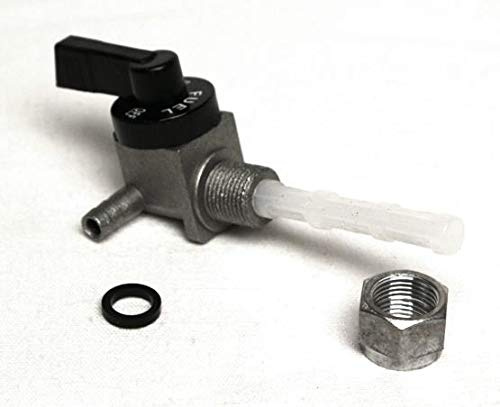 Robinet à essence pour mobylettes Hercules - M 12 x 1 - Gauche - Hercules Prima, 1, 2, 4, 5, 6 - Pronto - Supra - Enduro - 504, 506, 510