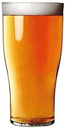 Elite Polycarbonate Tulip Half Pint Tumblers CE 10oz / 285ml - Pack of 48 - Plastic Beer Glasses